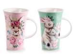 Porcelain mug with 