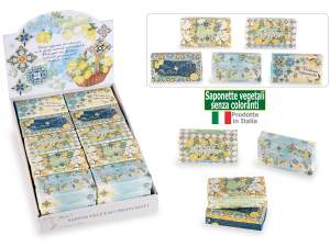 wholesale vegetaly soap bars made in Italy