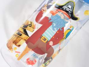 wholesale pirate water bottle for children