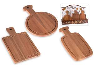 wholesale acacia wood tray cutting board