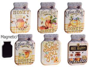 vente en gros pot de miel aimanté