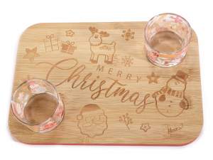 Weihnachtsgroßhandel Aperitif-Set Glasschalen