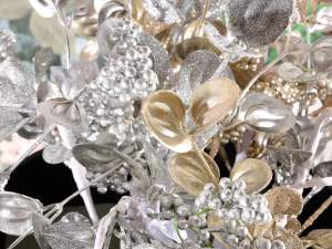 Wholesale christmas silver gilded twigs