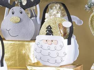 Wholesale cloth christmas handbags