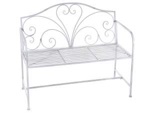 wholesale white metal cabinet bench