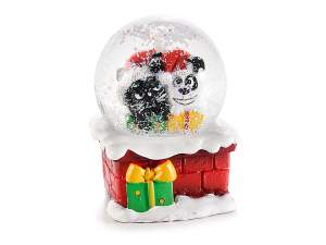 Navidad bolas de nieve bolas mayoristas perro gato