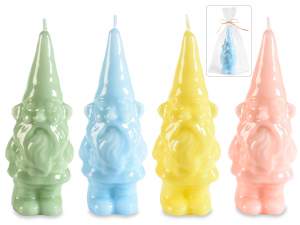 Vente en gros bougies gnometti décoratives