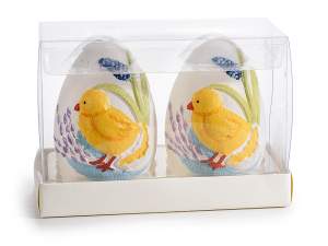 Wholesale chick decorated candle eggs