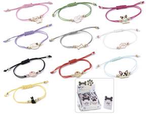 Grossiste bracelet en corde colorée