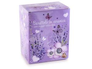wholesale airtight lavender kitchen jar