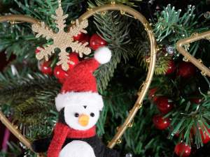 wholesale christmas wreaths santa reindeer penguin