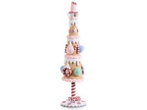 Christmas sweets frosted tree decoration wholesale