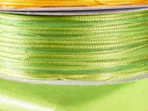 Corbata de velo de cinta verde al por mayor