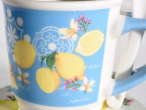 wholesale citrus coffee cups teaspoon