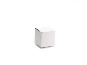 Classic ivory colored favor boxes