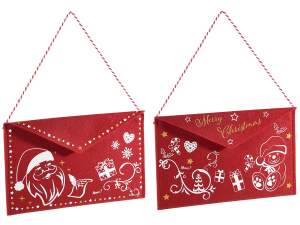 wholesale christmas cloth envelope bag