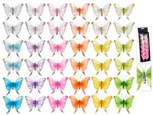vente en gros emballage de boîte à papillons décor