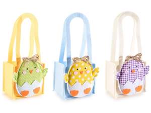 wholesale Easter handbags in chick cloth