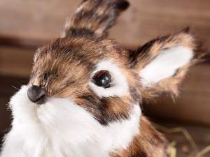 Mayorista conejo decorativo falso pelo