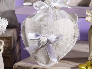 Heart bag wholesalers wedding favor