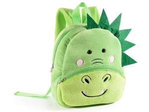 wholesale plush dragon crocodile backpack