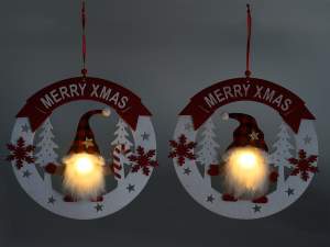 vente en gros décoration joyeux noël santa lights