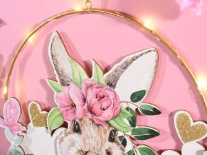 Grossiste décoration lapin de Pâques à accrocher