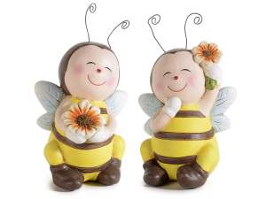 wholesale terracotta decorative bees