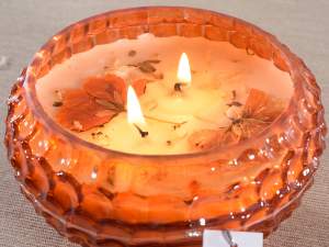 wholesale candles wax dried flowers jar