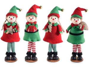 grossista elfi decorativi di Natale