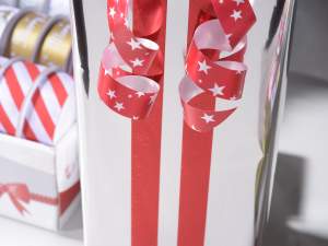 Christmas ribbons display wholesaler