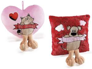 wholesale cushions Valentine's paws I love you