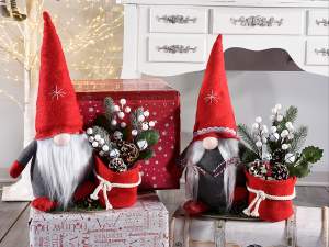 wholesale gnomes santa claus vase holder