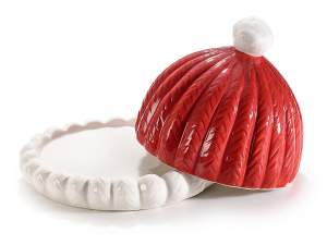wholesale christmas hat lid tray