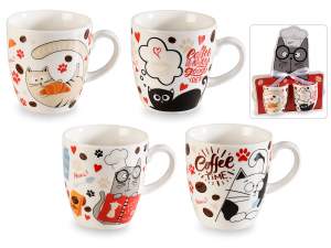 wholesale cat coffee cups