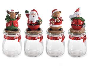 wholesale cork glass jar