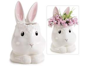 Wholesale easter rabbit vase