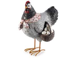 vente en gros poules et œufs décoratifs