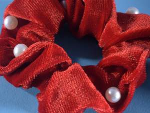 Wholesaler elastic hair velvet beads