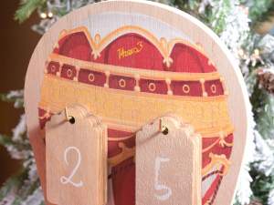 balloon advent calendar removable numbers