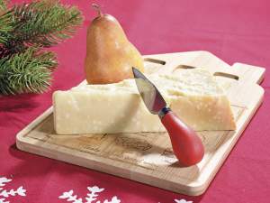 Großhändler Weihnachtskäse-Schneidebrett-Messerset