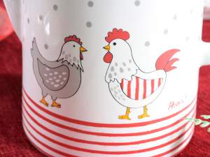 Großhandel Teekanne mit Deckel Hühner