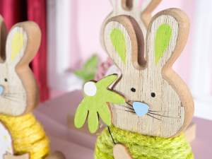 Vente en gros décorations de lapins de Pâques