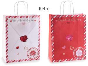 Wholesaler of Valentine's Day paper bags