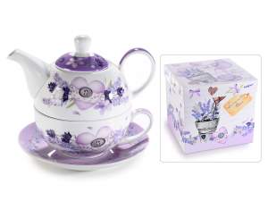 lavender teapot cup wholesaler