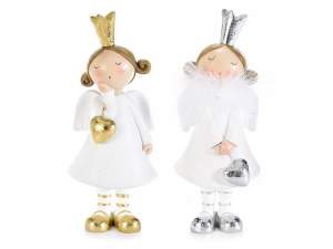 Wholesale christmas angels gold silver