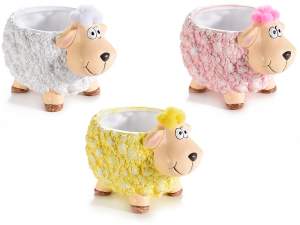 wholesale easter vase sheep