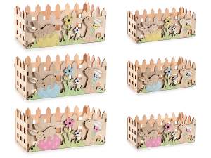 grossiste en paniers sucrés lapin de Pâques