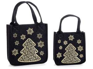 vente en gros sacs en tissu de décoration de Noël