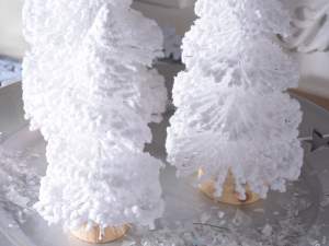 vente en gros décorations pour sapins de Noël blan
